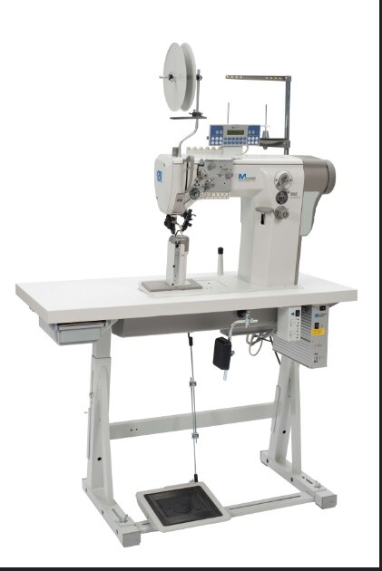 French folder attachment for the 888-M sewing machine, view 1