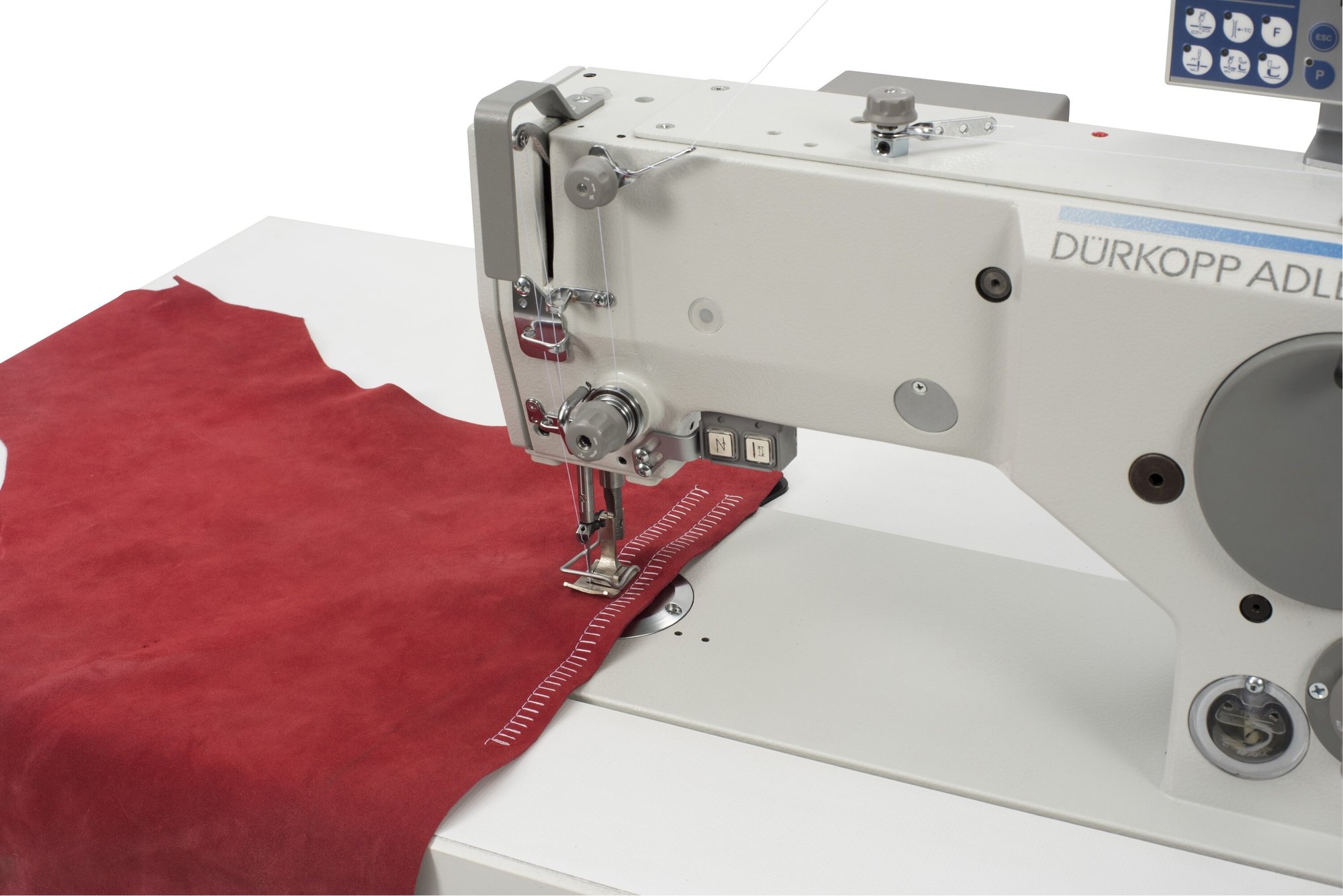 Zig-zag T-stitching on a 525i sewing machine, view 3