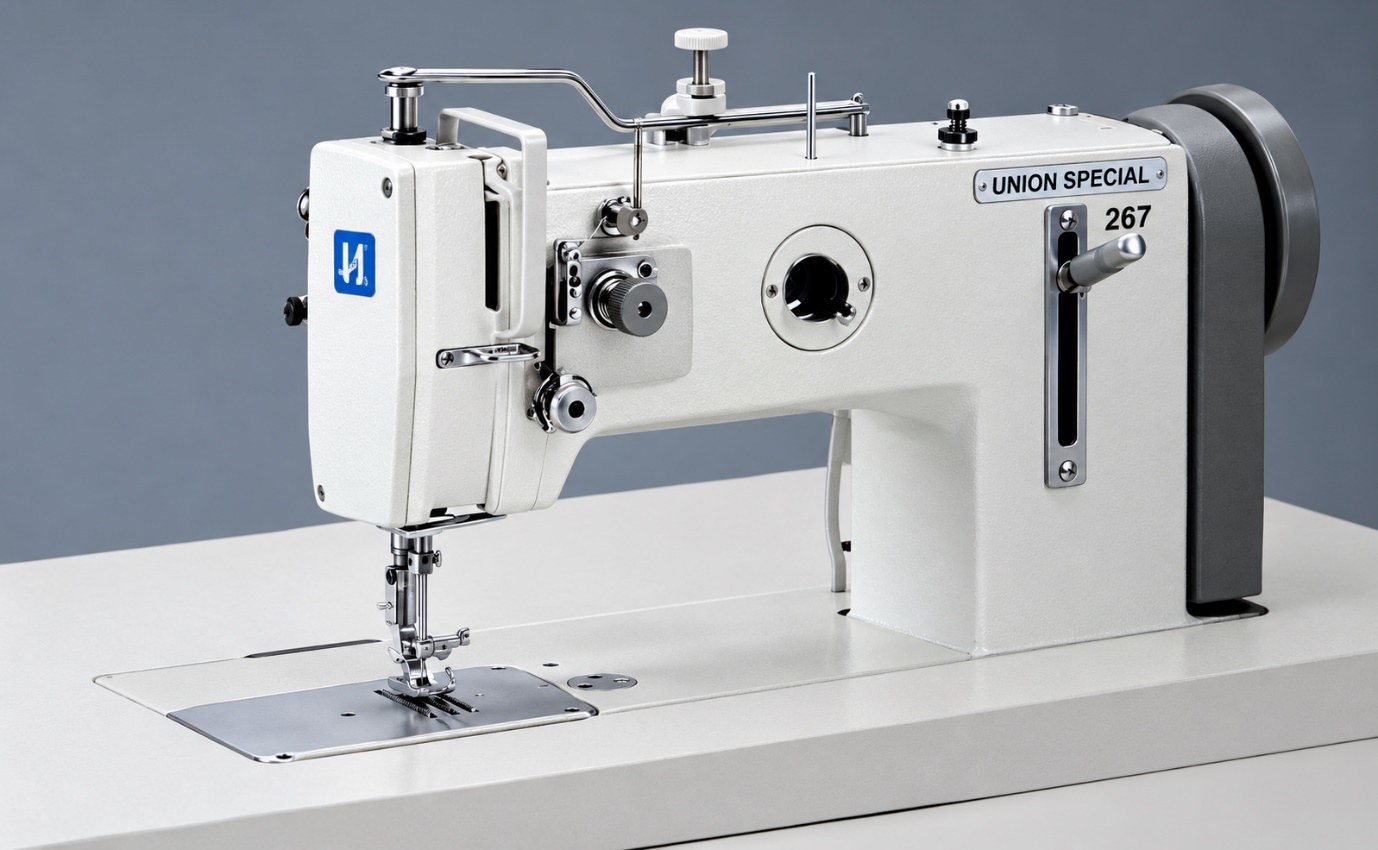 267 Basic Flatbed sewing machine for general stitching of leather articles, upholstery and technical textiles