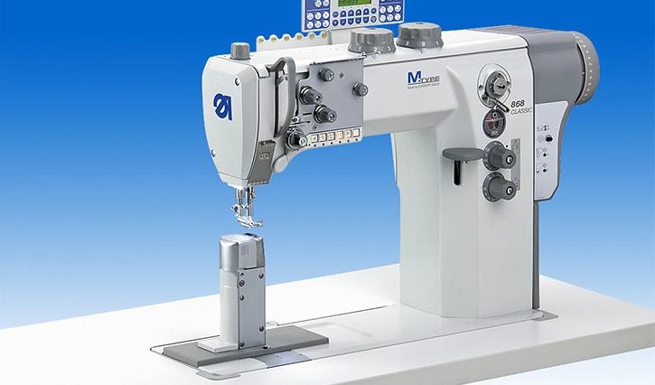 868-M Classic Goldline single needle lockstitch post bed sewing machine for medium-heavy duty applications